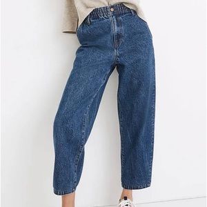 Madewell Pull-On balloon Jeans